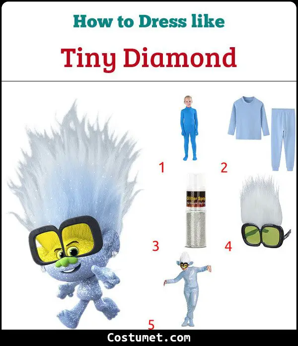 Tiny Diamond Costume for Cosplay & Halloween