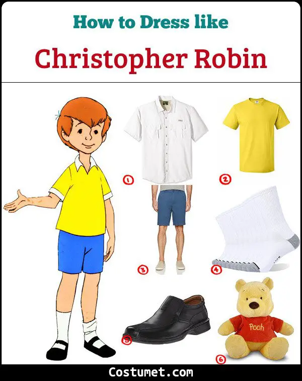 Christopher Robin Costume for Cosplay & Halloween