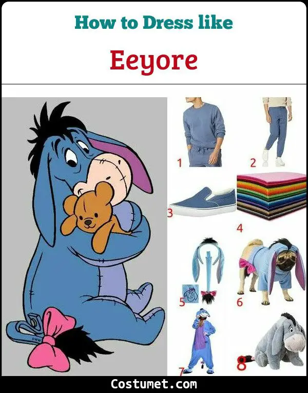 Eeyore Costume for Cosplay & Halloween