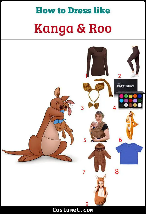 Kanga & Roo Costume for Cosplay & Halloween