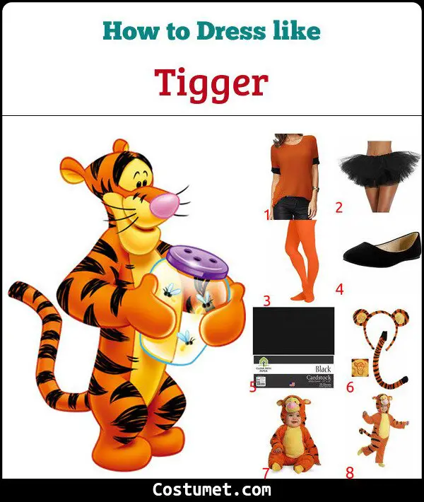 Tigger Costume for Cosplay & Halloween