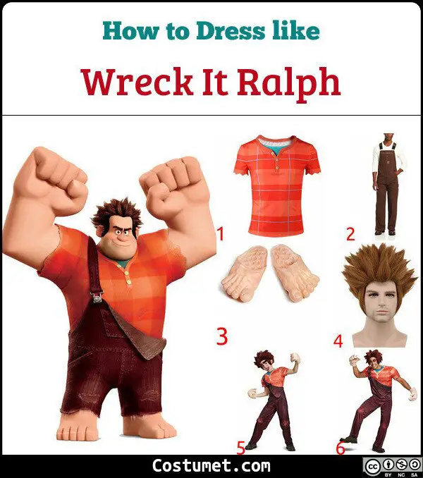 Wreck It Ralph Costume for Cosplay & Halloween