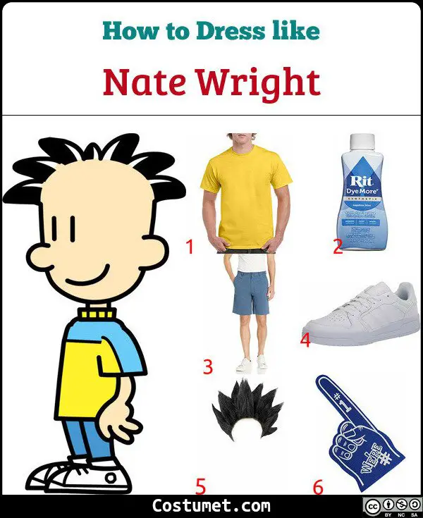 Nate Wright Costume for Cosplay & Halloween