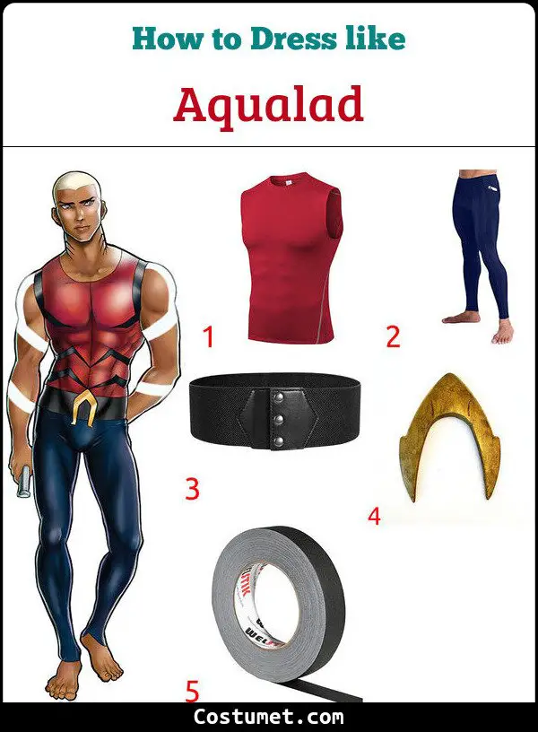 Aqualad Costume for Cosplay & Halloween