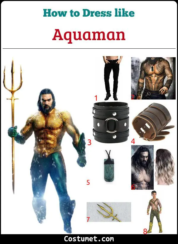 Aquaman Costume for Cosplay & Halloween