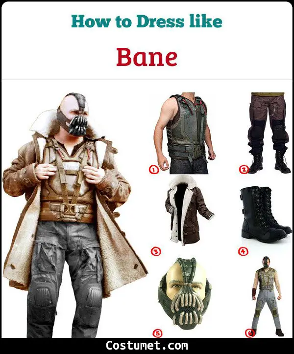 Bane Costume for Cosplay & Halloween