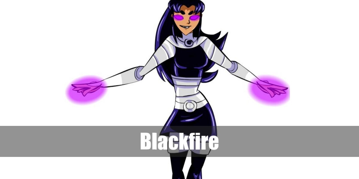 Blackfire Costume from Teen Titans for Cosplay & Halloween