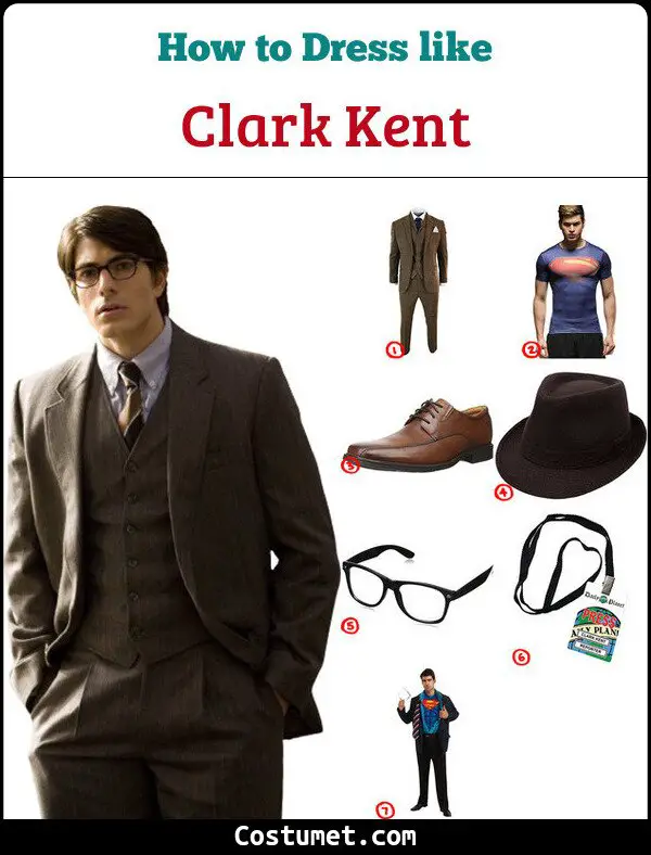 Clark Kent Costume for Cosplay & Halloween