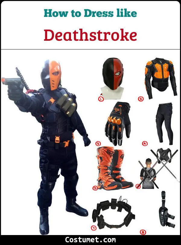 Deathstroke Costume for Cosplay & Halloween