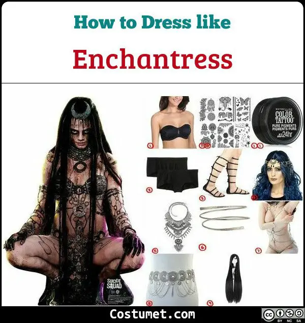 Enchantress Costume for Cosplay & Halloween