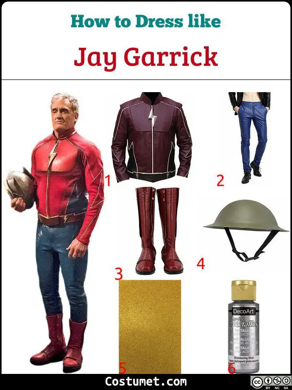 Jay Garrick Costume for Cosplay & Halloween