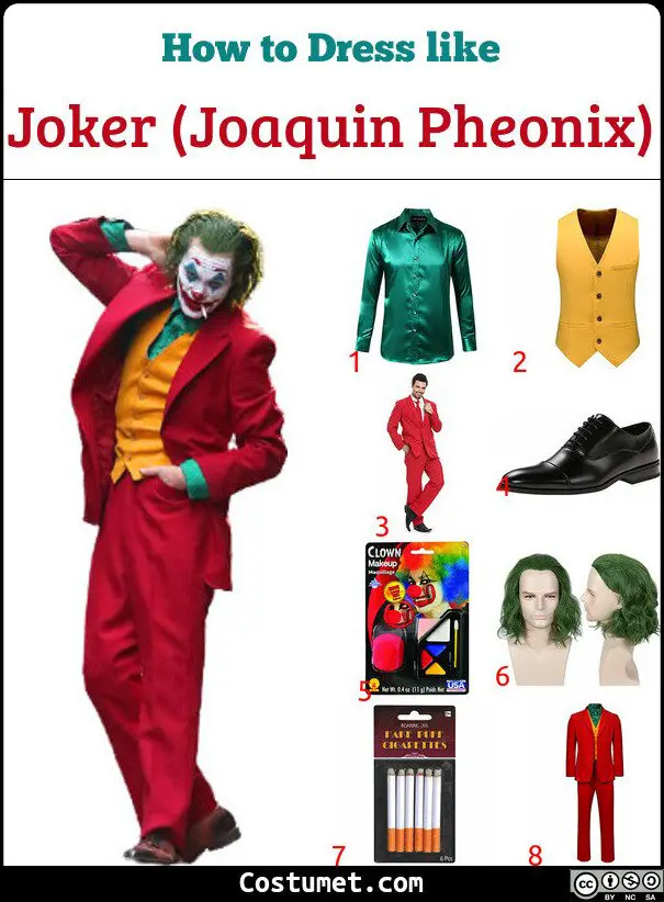 Joker (Joaquin Pheonix) Costume for Cosplay & Halloween