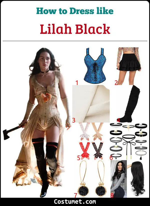 Lilah Black Costume for Cosplay & Halloween