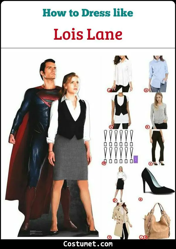 Lois Lane Costume for Cosplay & Halloween