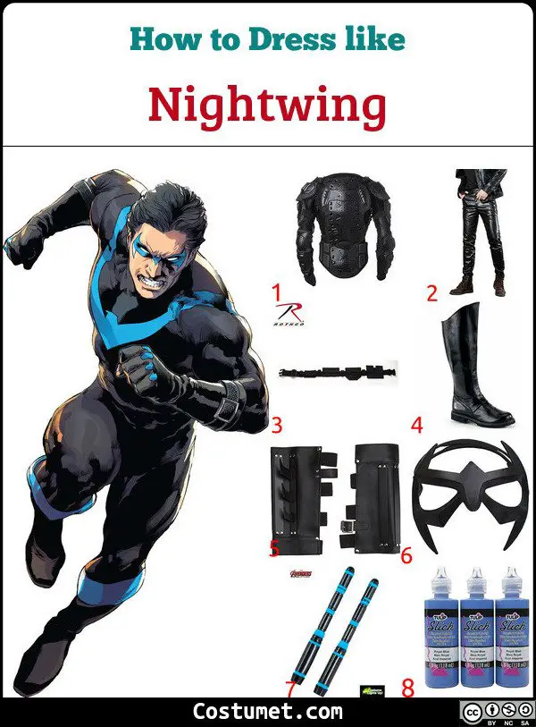 Nightwing Costume for Cosplay & Halloween