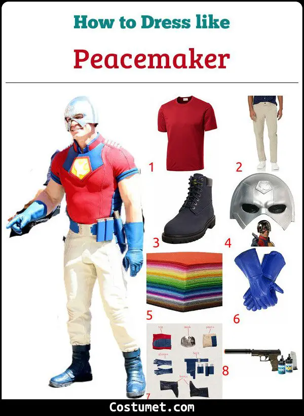 Peacemaker Costume for Cosplay & Halloween