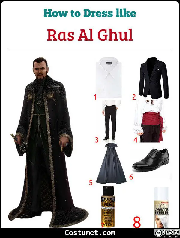 Ras Al Ghul Costume for Cosplay & Halloween