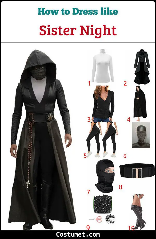 Sister Night Costume for Cosplay & Halloween