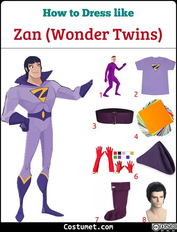 Wonder Twins Costume for Cosplay & Halloween