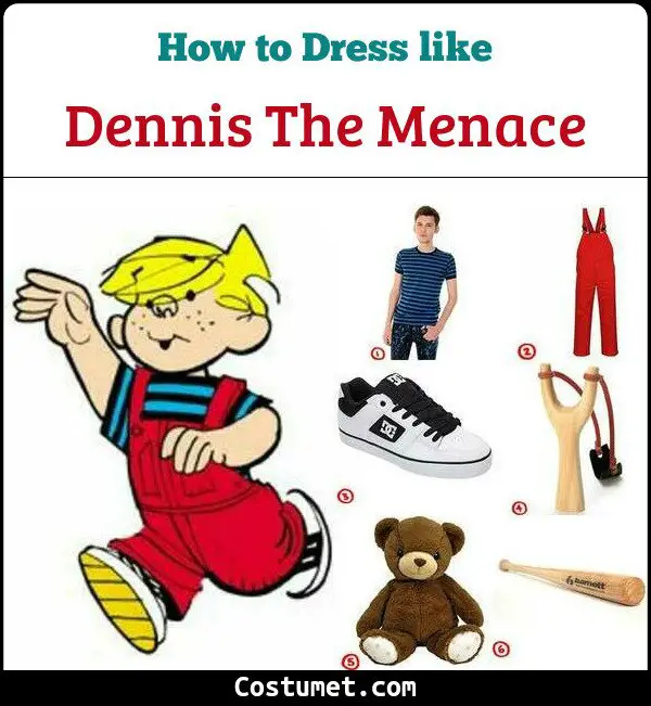 Dennis The Menace Costume for Cosplay & Halloween