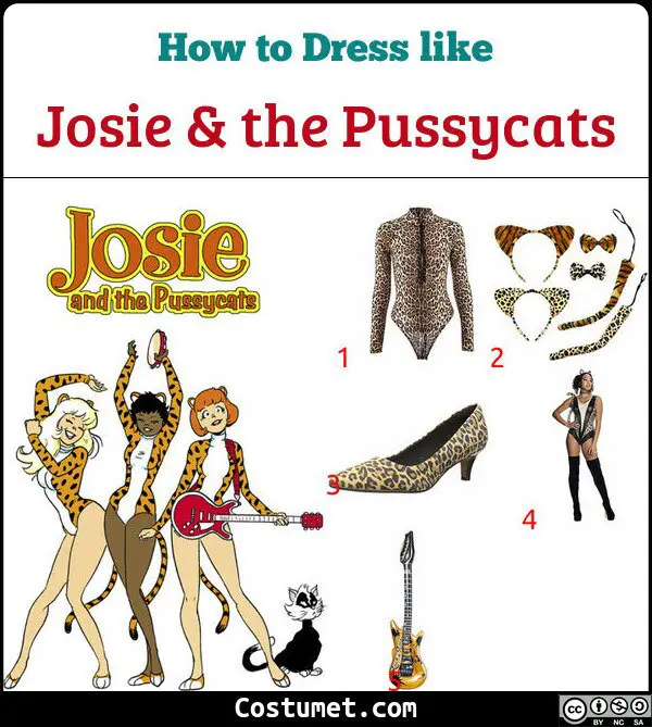 Josie & the Pussycats Costume for Cosplay & Halloween