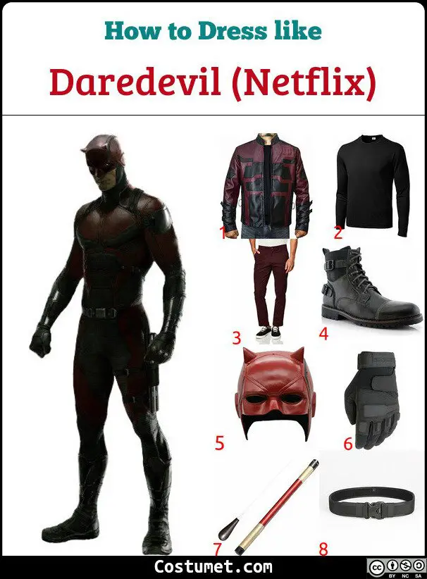 Daredevil (Netflix) Costume for Cosplay & Halloween