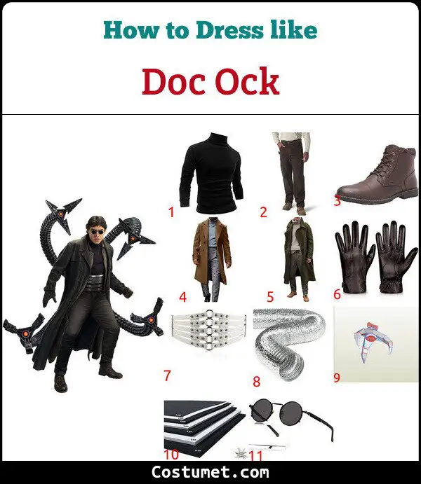 Doc Ock Costume for Cosplay & Halloween
