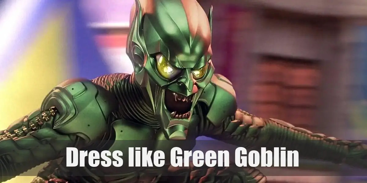 Green Goblin Costume for Halloween