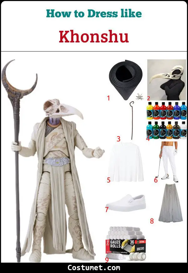 Khonshu Costume for Cosplay & Halloween