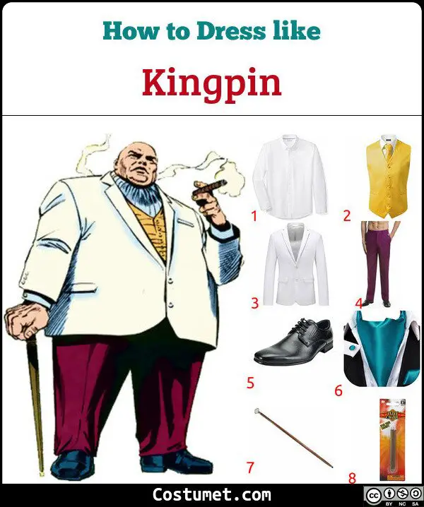 Kingpin Costume for Cosplay & Halloween