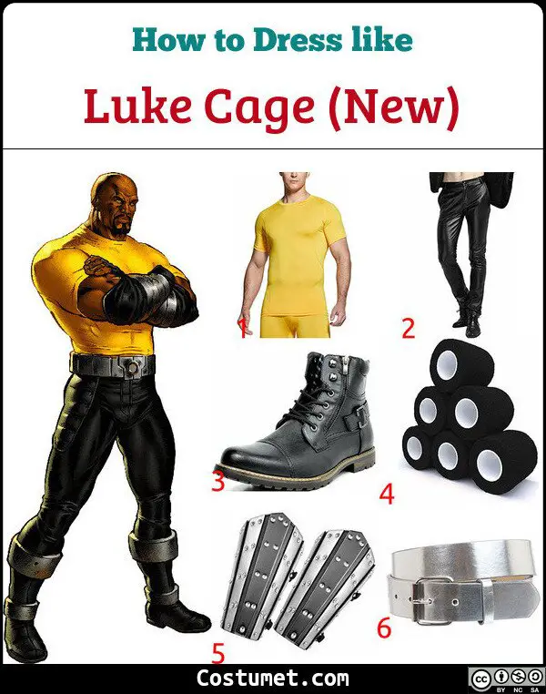 Luke Cage (New) Costume for Cosplay & Halloween