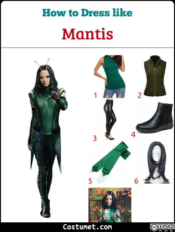 Mantis (Guardians Of The Galaxy) Costume For Cosplay & Halloween 2023