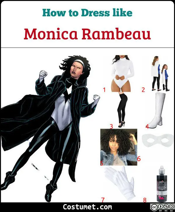 Monica Rambeau Costume for Cosplay & Halloween
