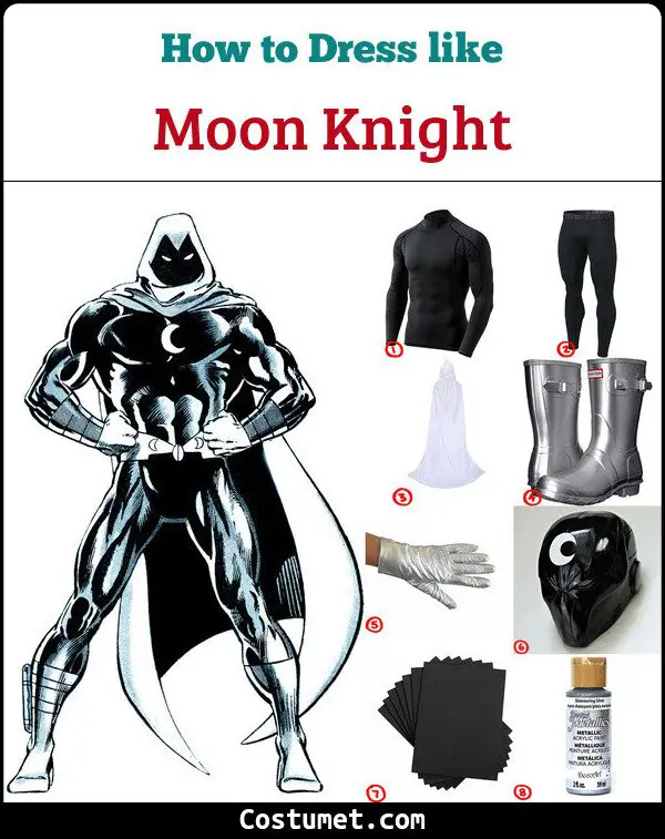 Moon Knight Costume for Cosplay & Halloween