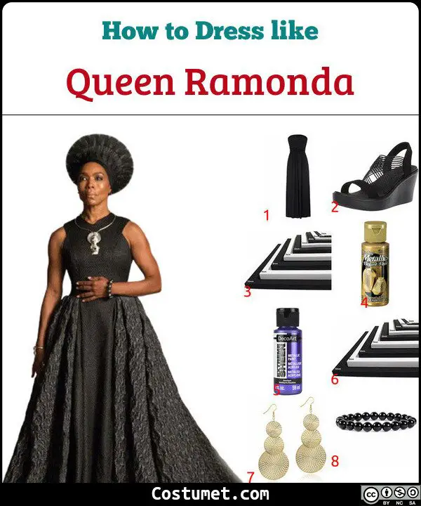 Queen Ramonda Costume for Cosplay & Halloween