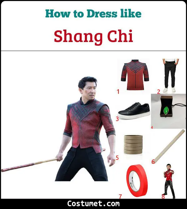 Shang Chi Costume for Cosplay & Halloween
