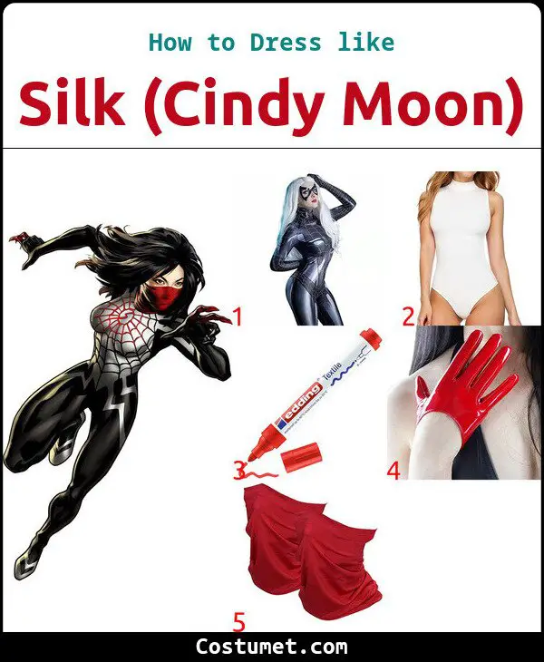 Silk (Cindy Moon) Costume for Cosplay & Halloween
