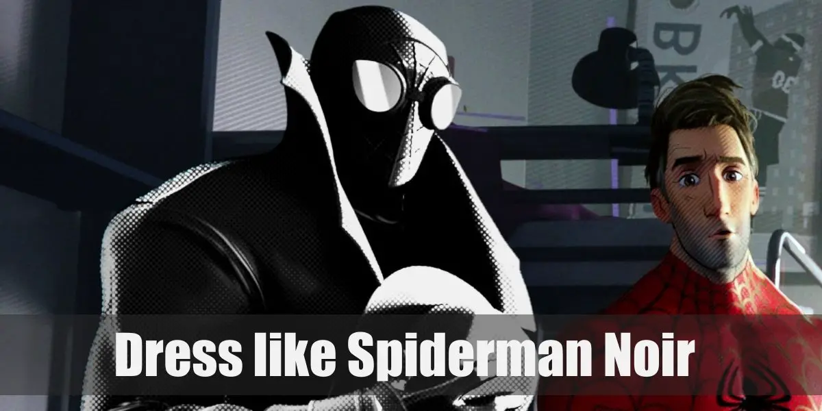 Spiderman Noir Costume for Cosplay & Halloween