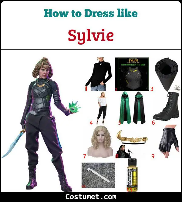 Sylvie Costume for Cosplay & Halloween