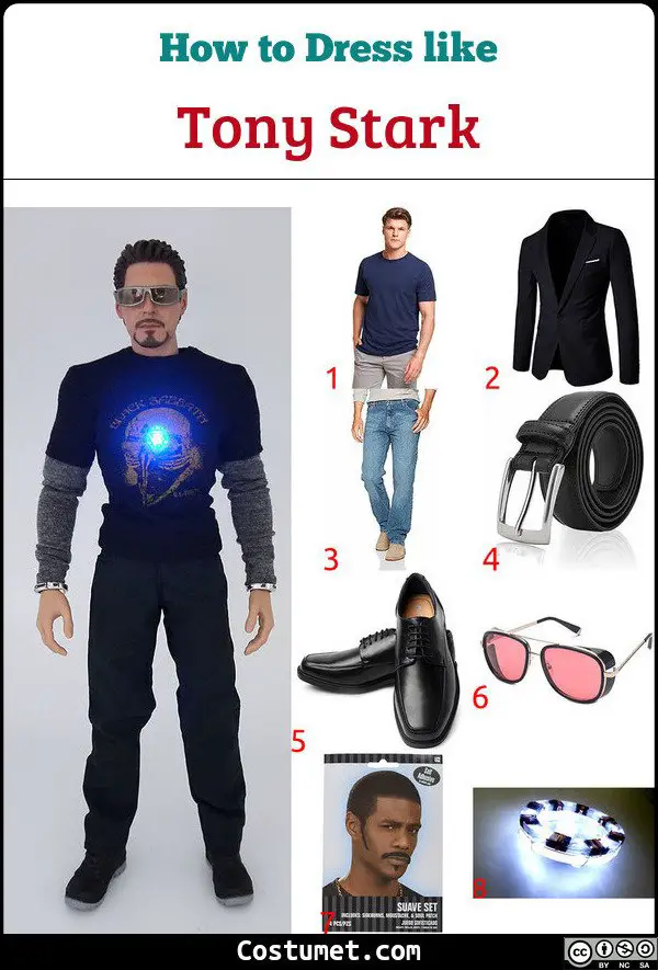 Tony Stark Costume for Cosplay & Halloween