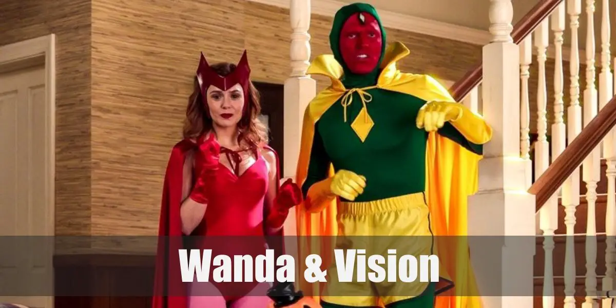 Wanda & Vision (WandaVision) Costume for Cosplay & Halloween