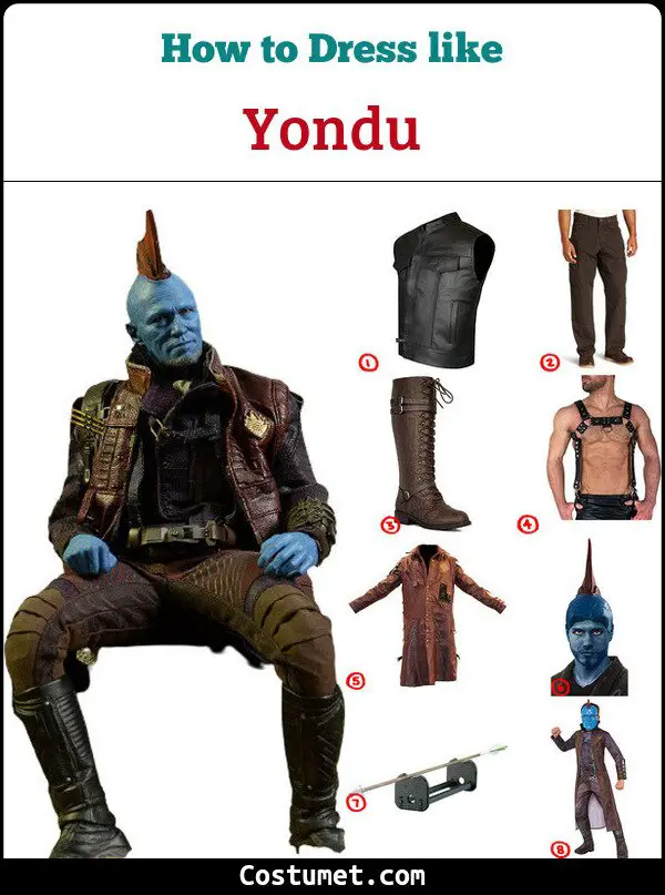 Yondu Costume for Cosplay & Halloween