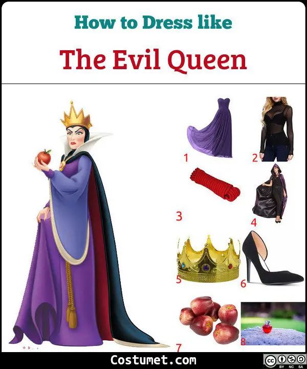 The Evil Queen Costume for Cosplay & Halloween