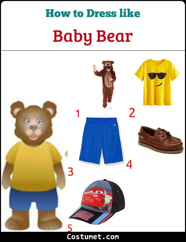 Baby Bear Costume for Cosplay & Halloween
