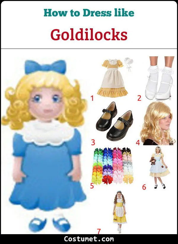 Goldilocks Costume for Cosplay & Halloween