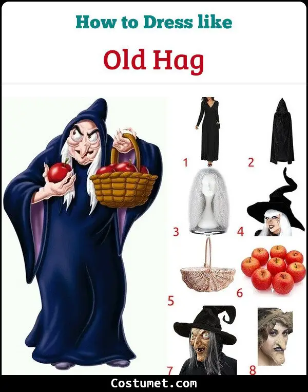 Old Hag Costume for Cosplay & Halloween