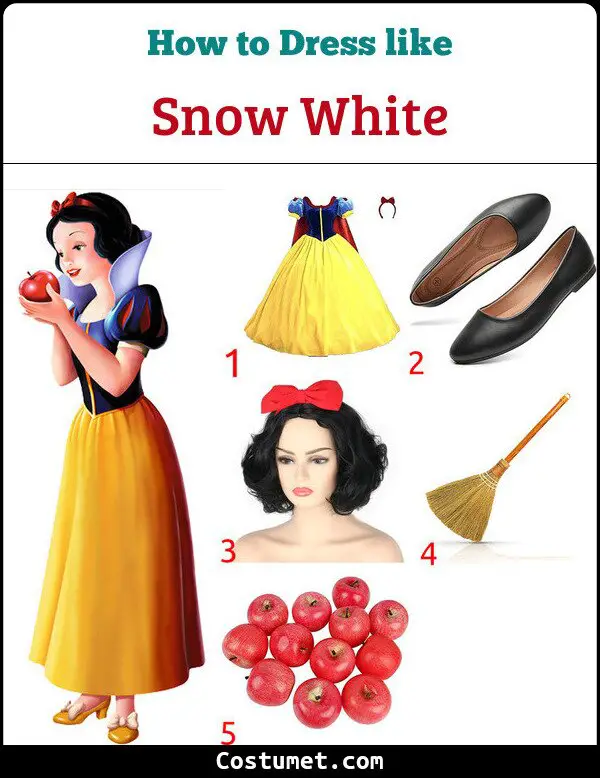 Snow White Costume for Cosplay & Halloween