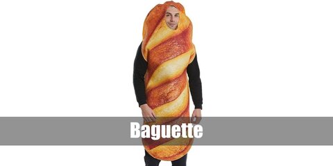 Rock the baguette costume with a big Baguette set or a DIY onesie with a baguette pillow.