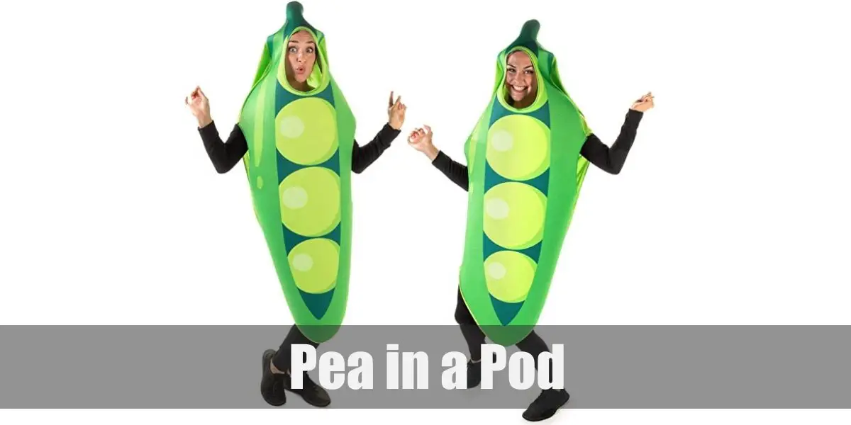 Green Pea in A Pod Costume for Cosplay & Halloween