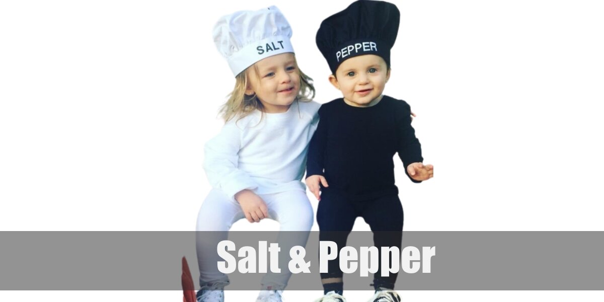 Salt and Pepper Costume for Cosplay & Halloween